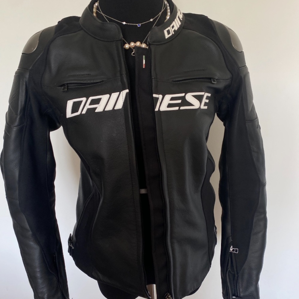 Dainese leather racing jacket